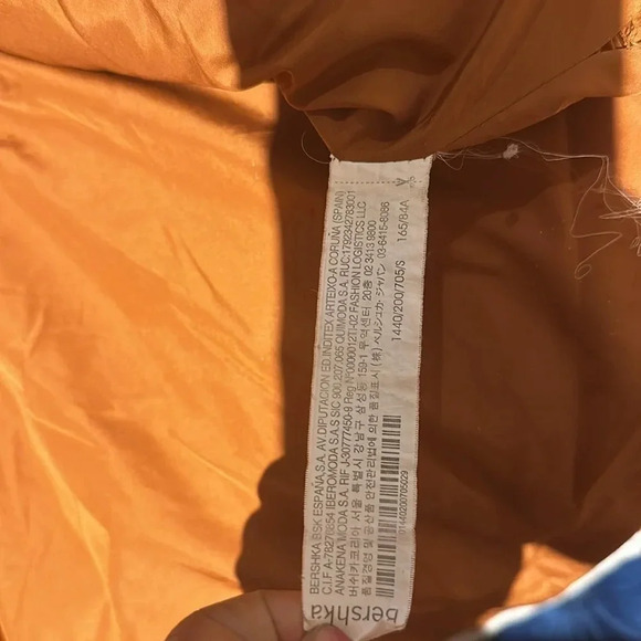 Bershka long cocoon coat Sz  2 - Picture 10 of 14